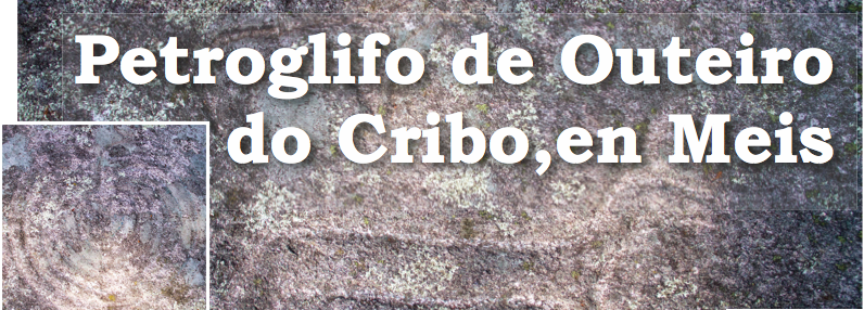 Petroglifo de Outeiro do Cribo,en Meis