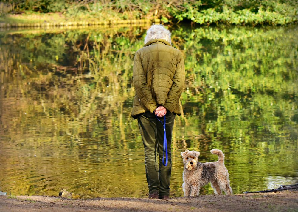 Los beneficios de las mascotas en las personas mayores