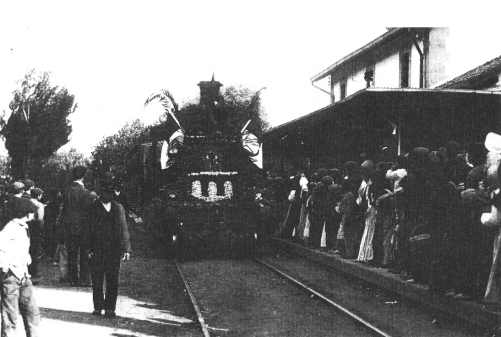 El tren de Vilagarcía a Pontevedra