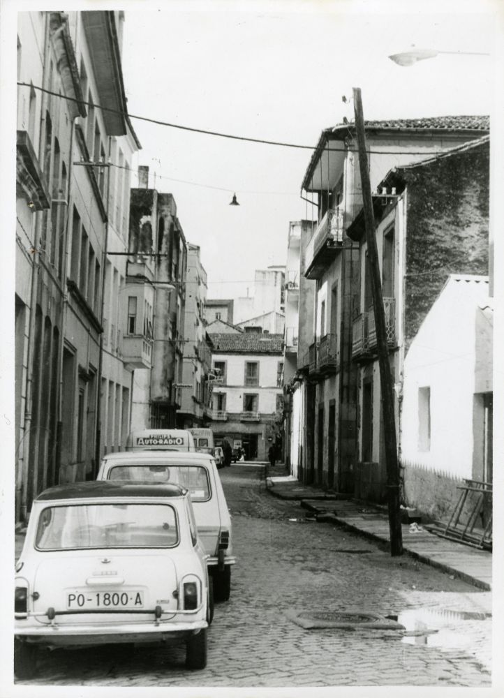 Calles de Villagarcía en 1976